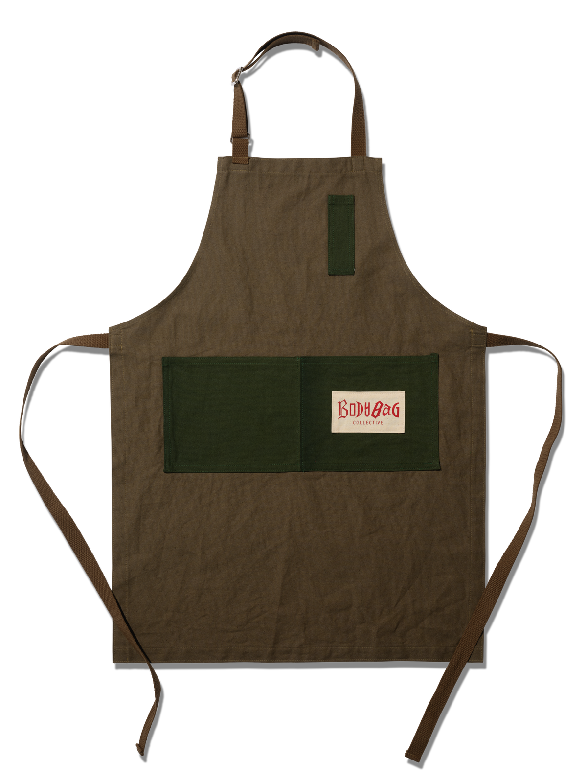 [green] apron front
