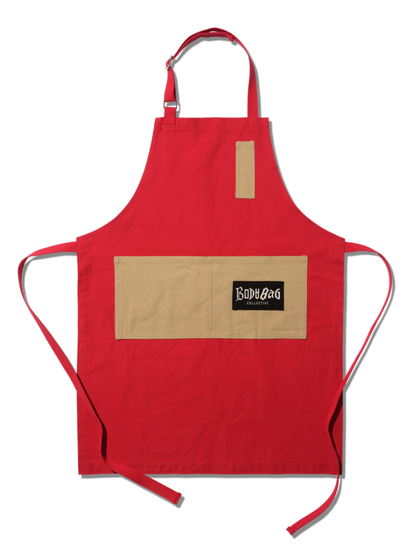 [red] apron front