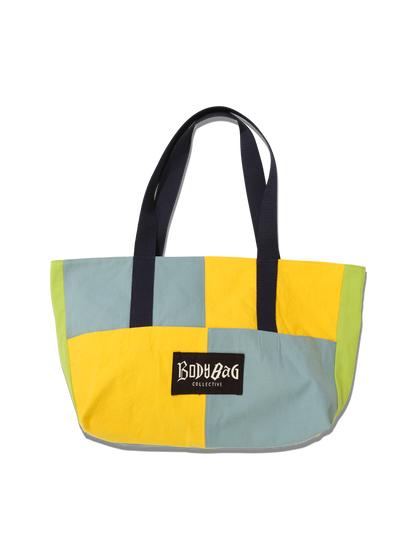 checkered bag