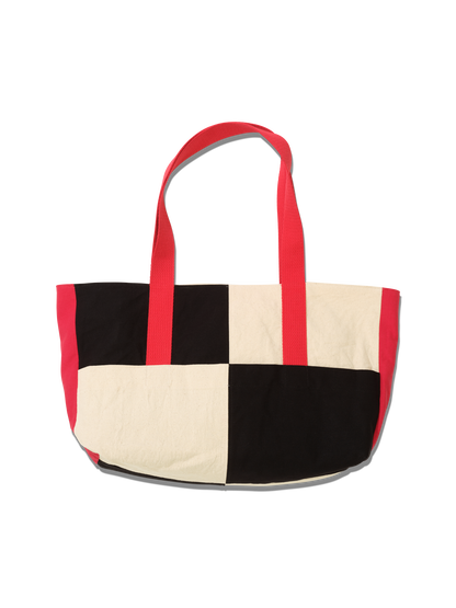 checkered bag
