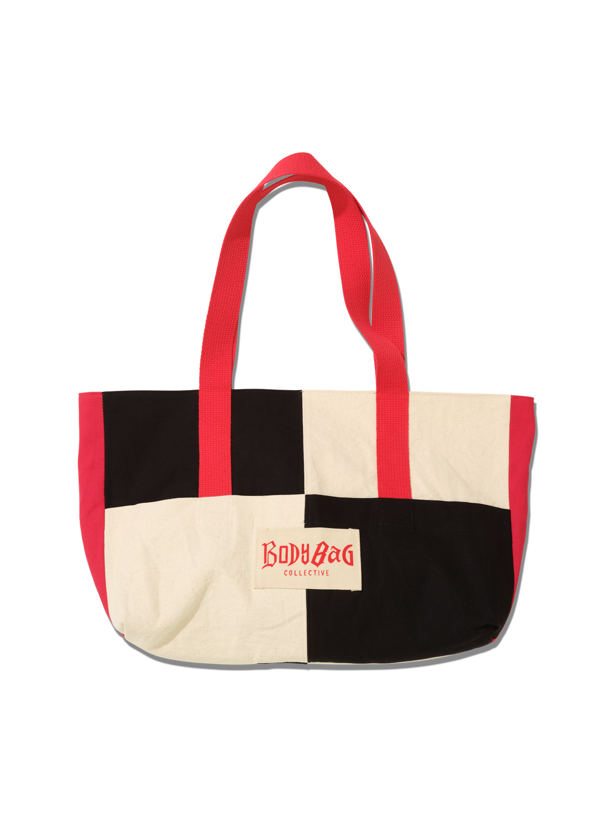 checkered bag