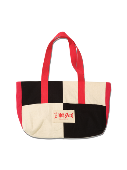 checkered bag
