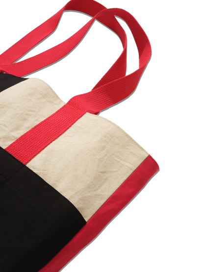 checkered bag